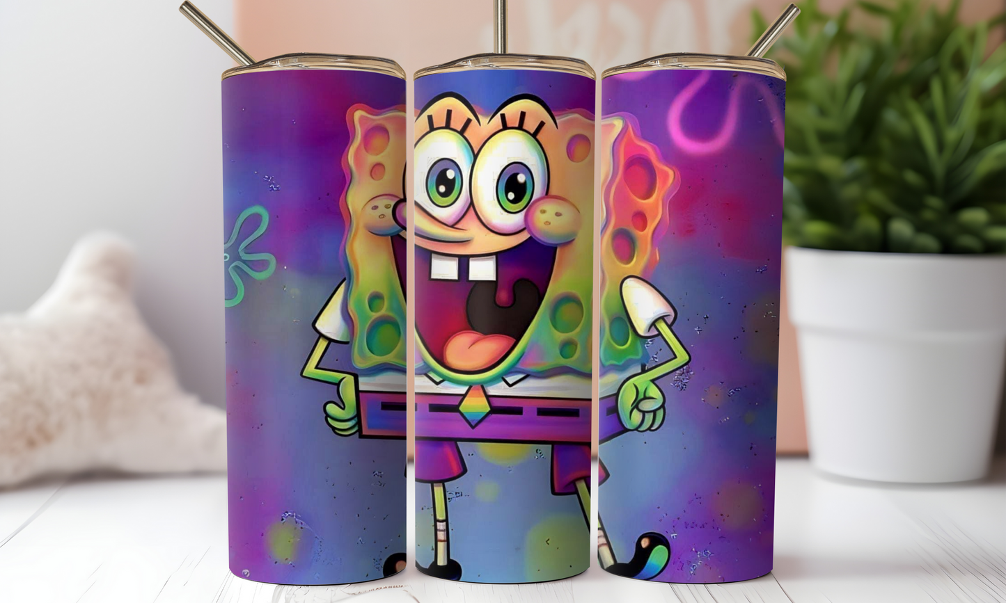 20 oz tumbler - SpongeBob